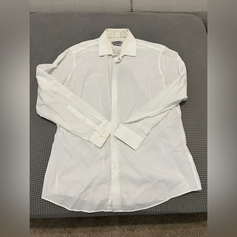 Kenneth Cole Crisp White Dress Shirt
